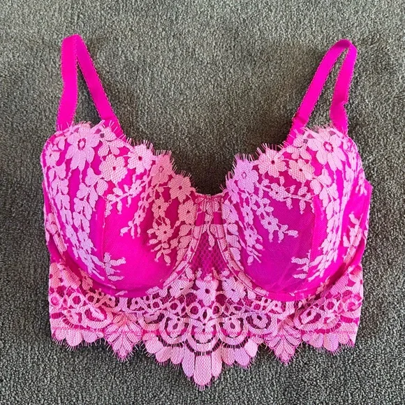 NWOT Rare Victoria’s Secret Dream Angels Long Line Demi Bra